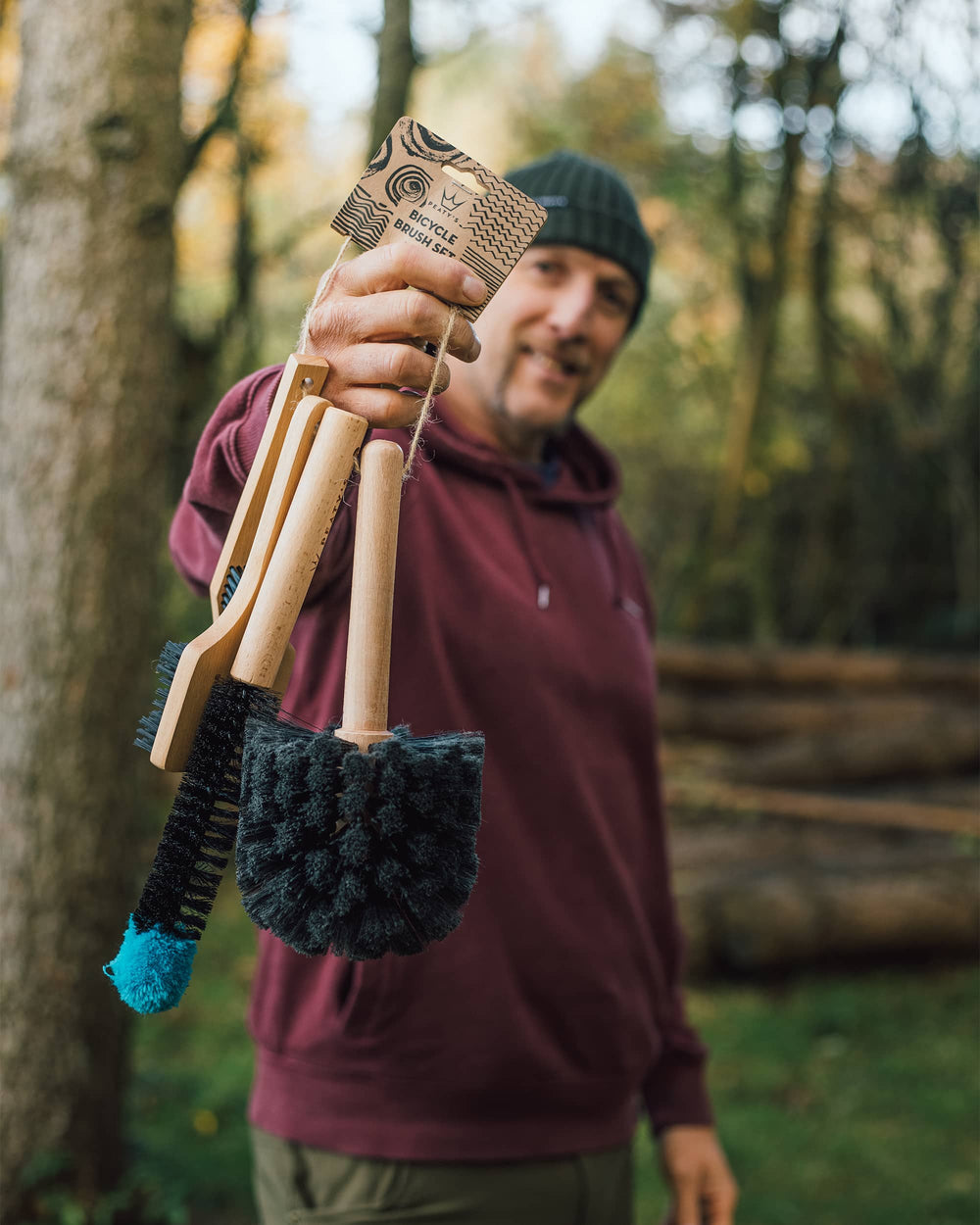 Peaty's Bicycle Brush Set