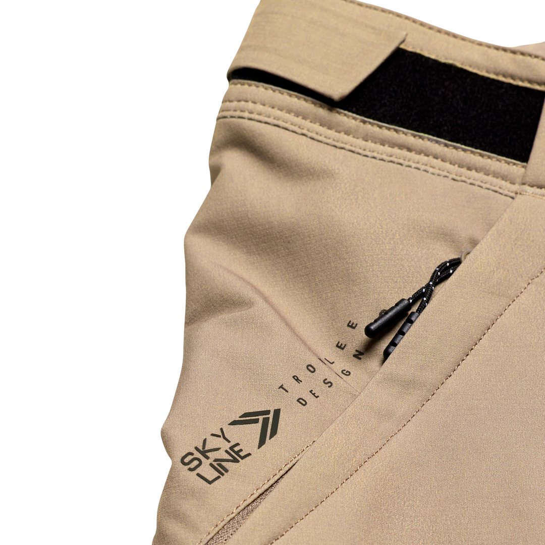 Troy Lee Deigns Skyline Short Shell Mono Black