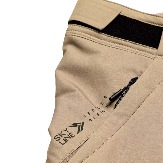 Troy Lee Deigns Skyline Short Shell Mono Black