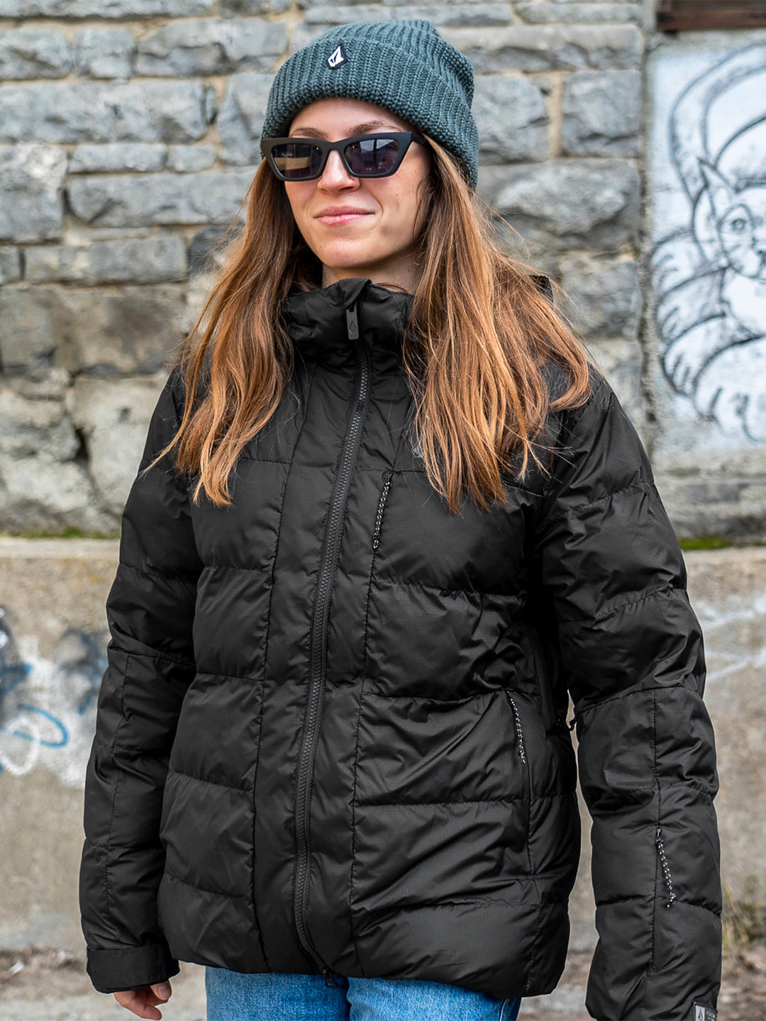 Volcom Puffleup Jacket - Black