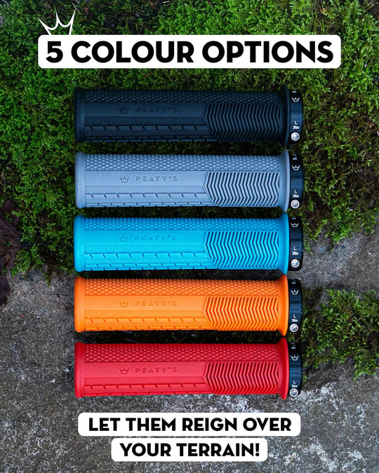 Peaty's Monarch Grips - Mushroom