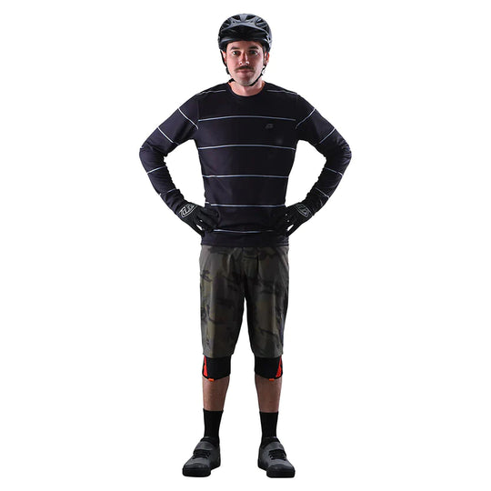 Troy Lee Designs Flowline LS Jersey Revert Black