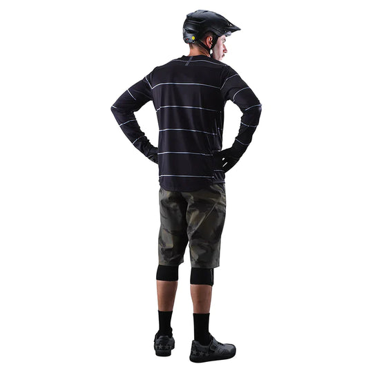 Troy Lee Designs Flowline LS Jersey Revert Black