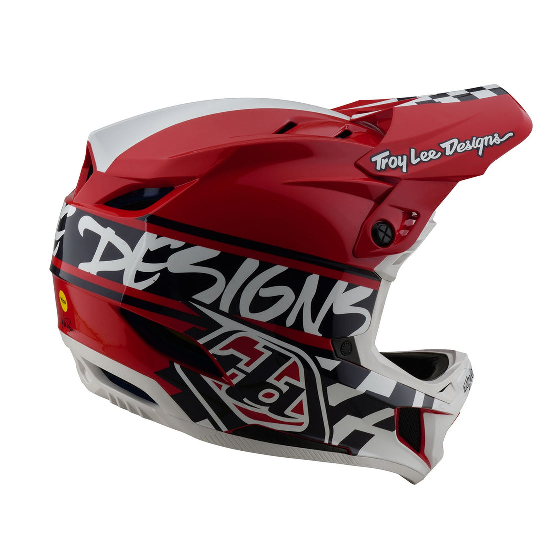 Troy Lee Designs D4 Mips Polyacrylite