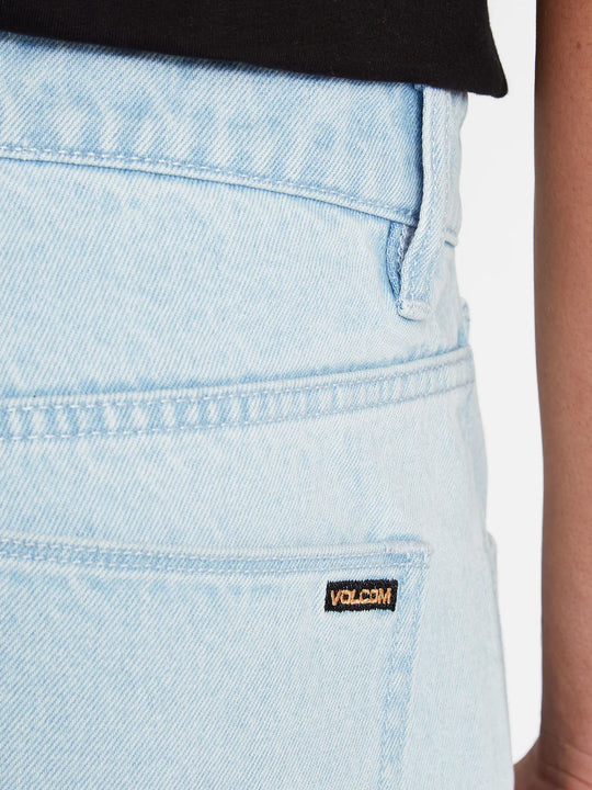 Volcom Billow Denim Jeans - Light Blue ( Baggy )