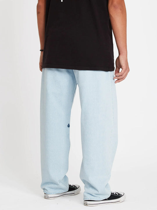 Volcom Billow Denim Jeans - Light Blue ( Baggy )