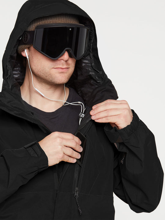 Volcom L Gore-Tex Jakki Black Herra