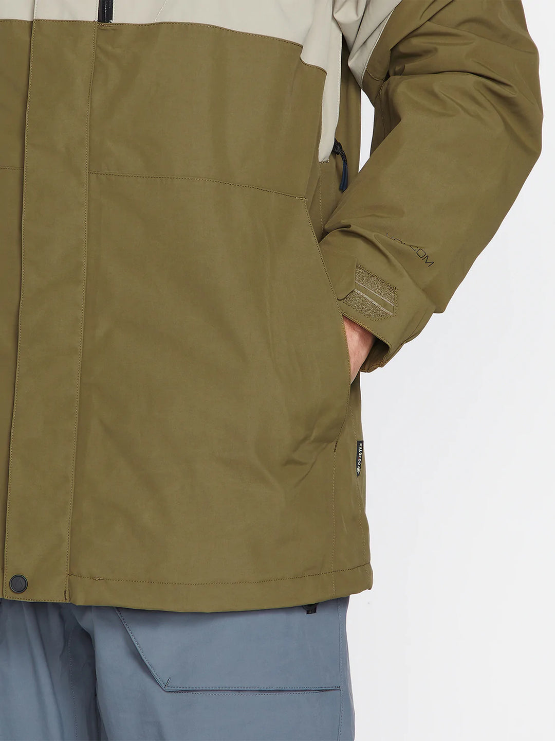 Volcom L Gore-Tex Jacket - Dark Khaki