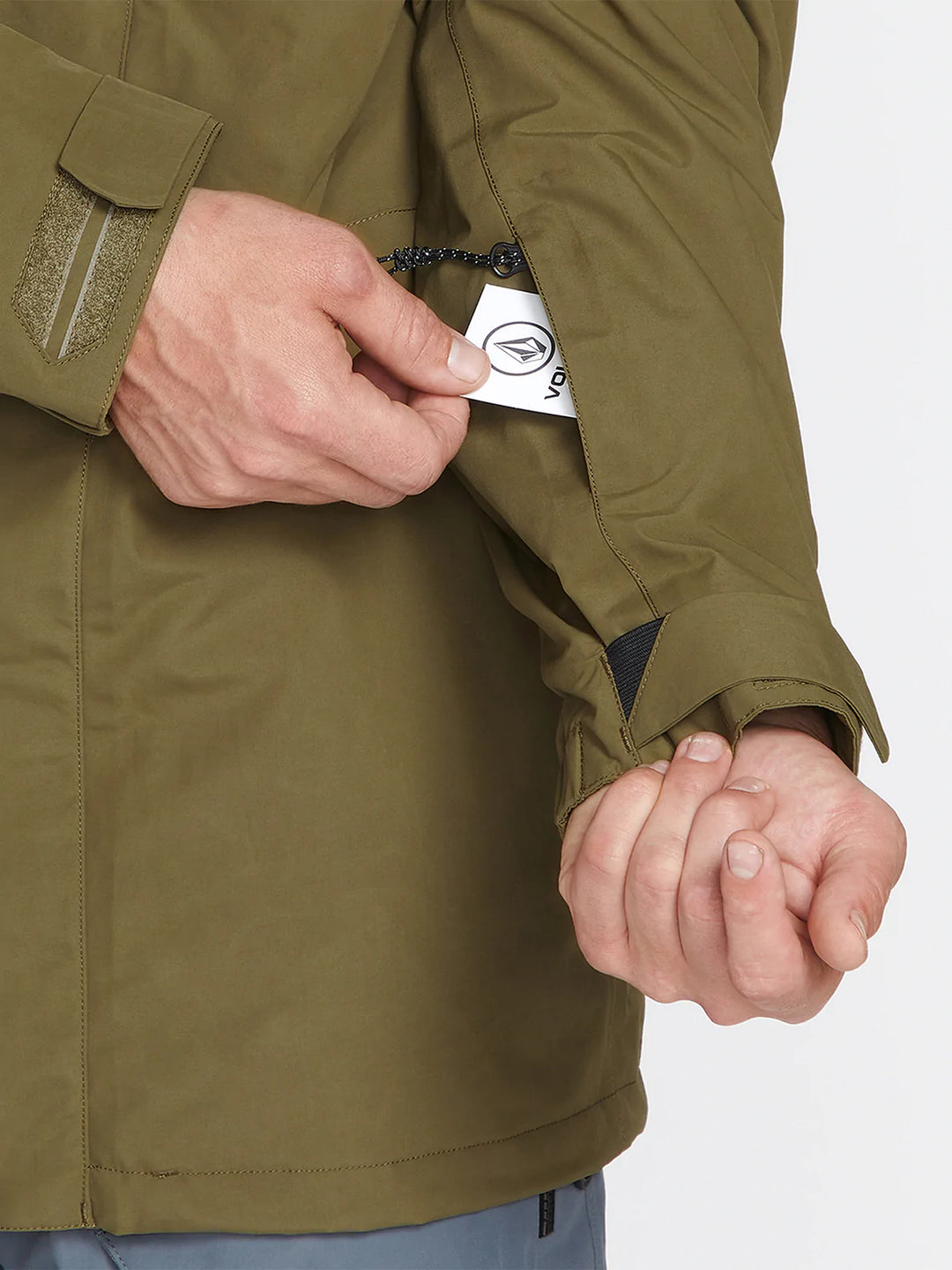 Volcom L Gore-Tex Jacket - Dark Khaki