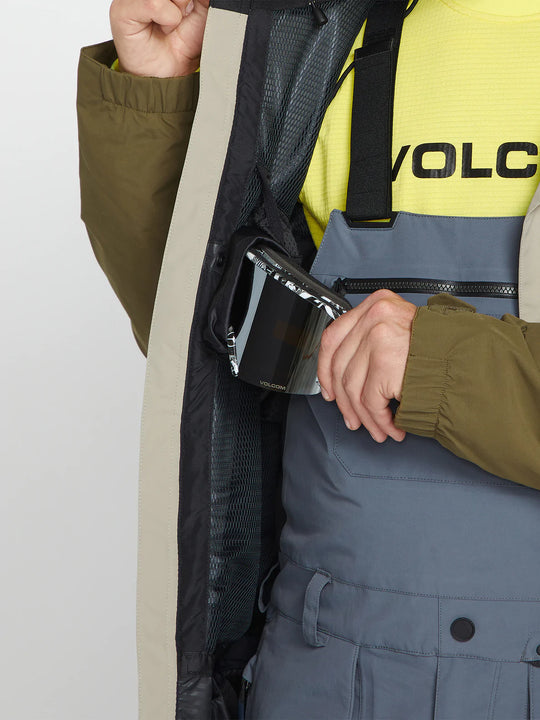 Volcom L Gore-Tex Jacket - Dark Khaki