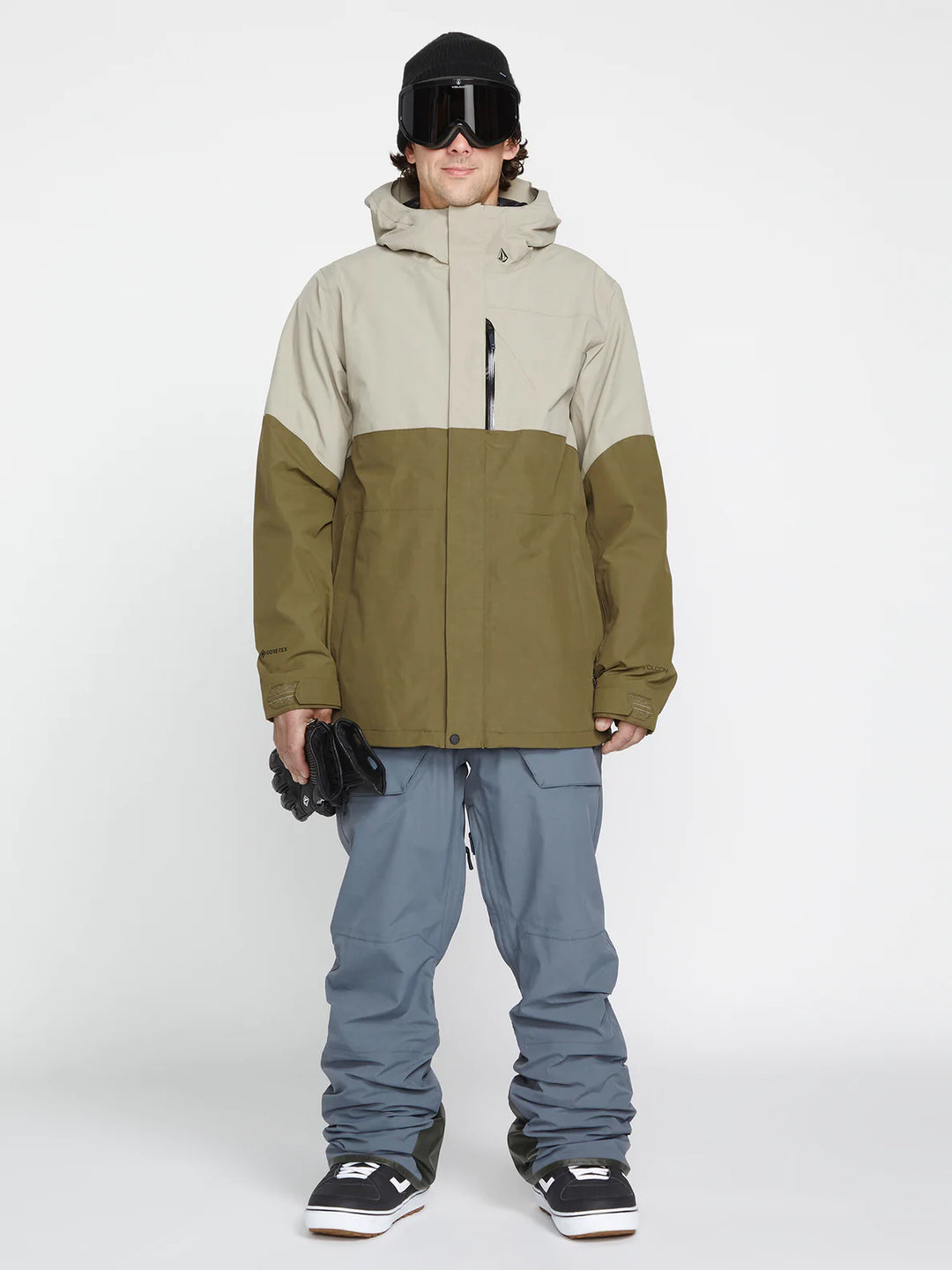 Volcom L Gore-Tex Jacket - Dark Khaki