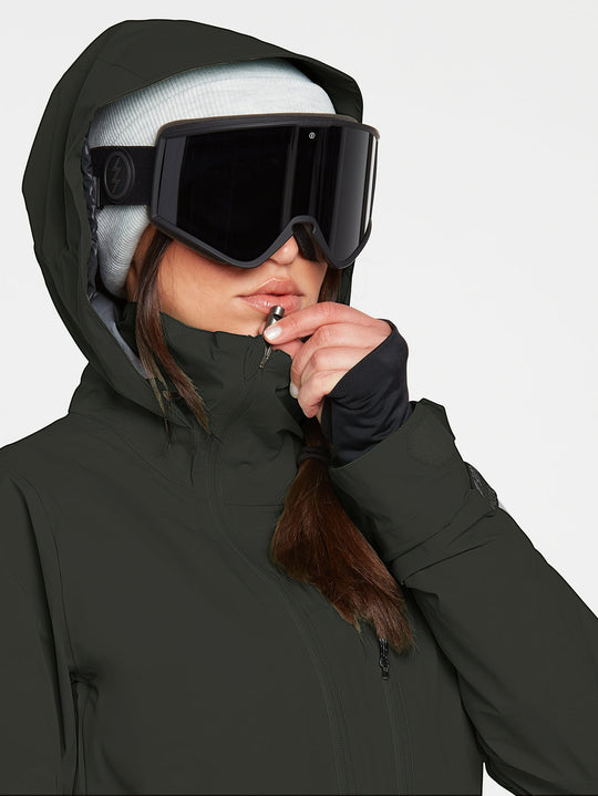 Volcom NYA TDS Infrared Gore-Tex Jakki Black Green Dömu