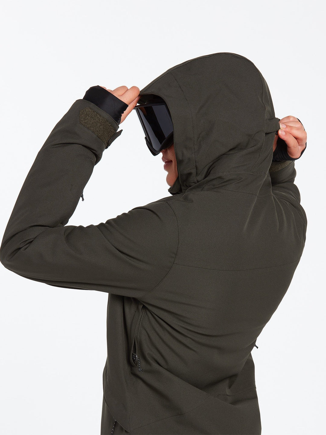 Volcom Shelter 3D-Stretch Jakki Dömu Black Green