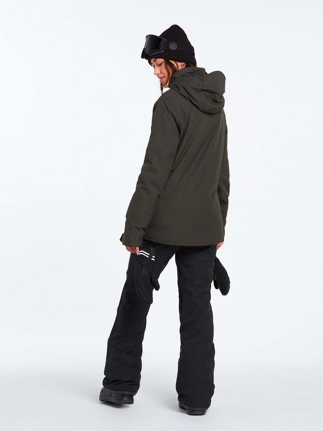Volcom Shelter 3D-Stretch Jakki Dömu Black Green