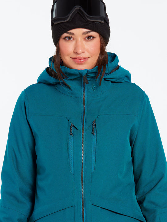 Volcom Shelter 3D-Stretch Jakki Dömu Glacier Blue
