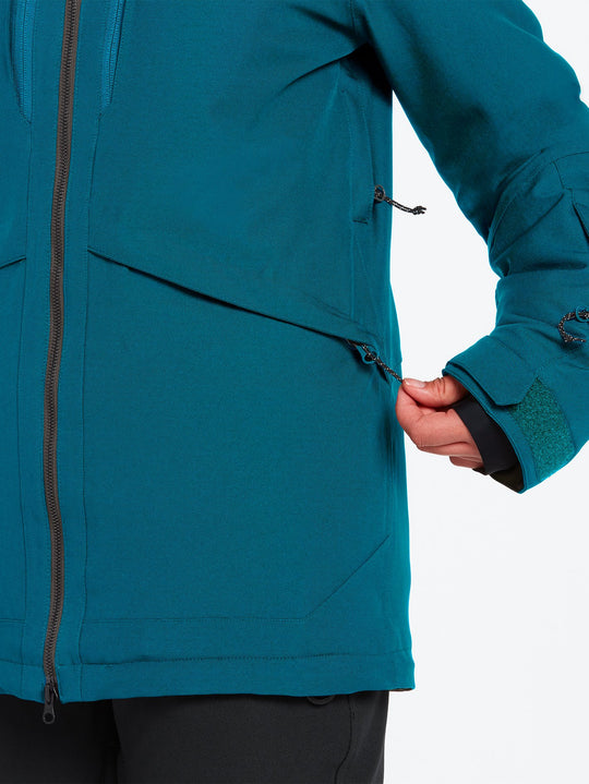 Volcom Shelter 3D-Stretch Jakki Dömu Glacier Blue