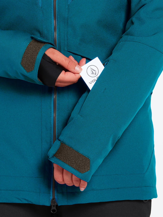 Volcom Shelter 3D-Stretch Jakki Dömu Glacier Blue