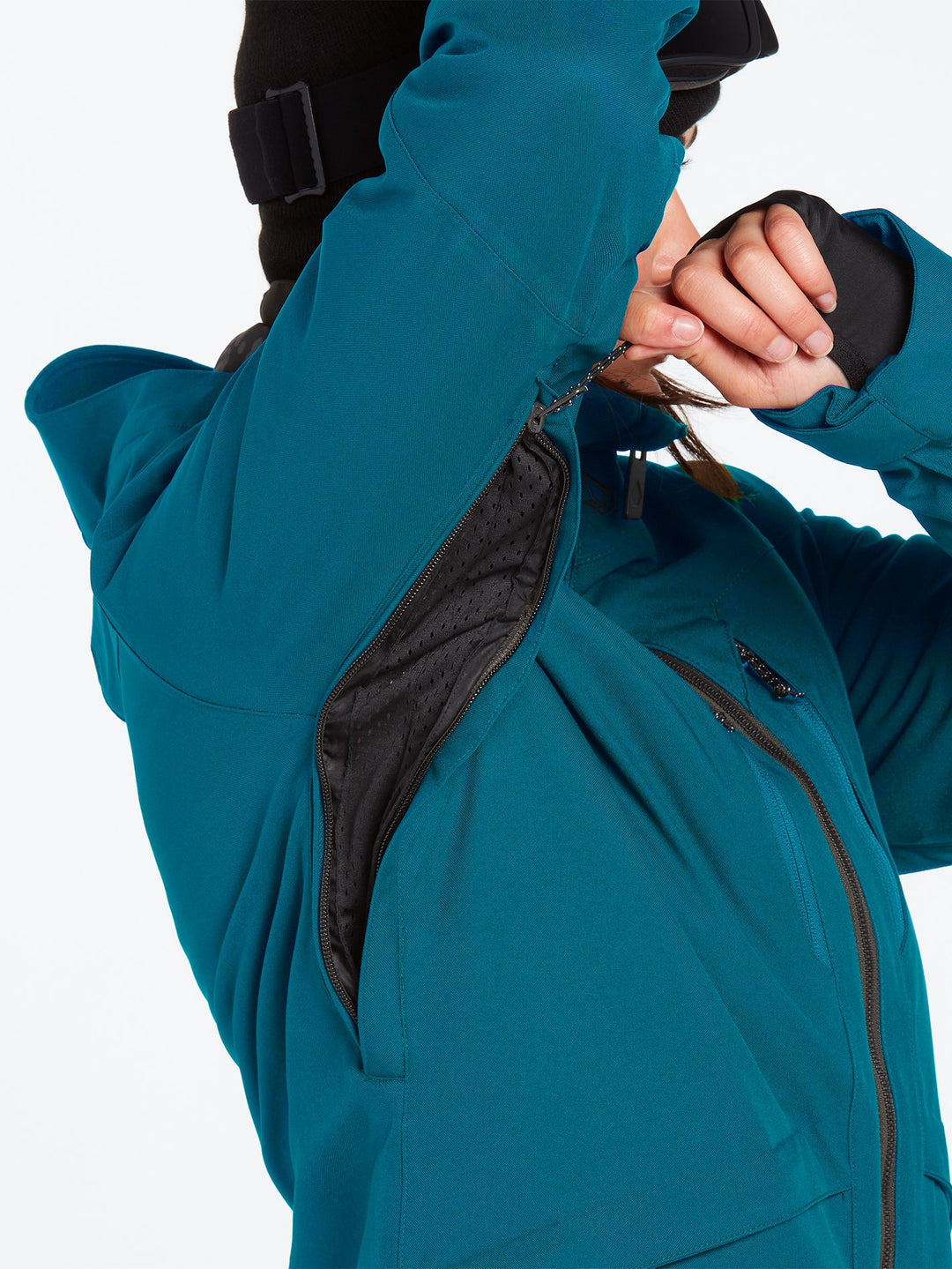 Volcom Shelter 3D-Stretch Jakki Dömu Glacier Blue