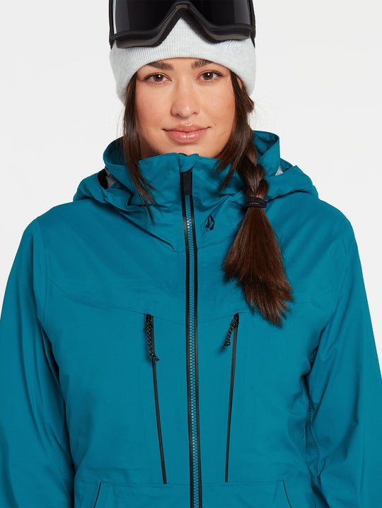 Volcom VS 3Layer Stretch Gore-Tex Jakki Glacier Blue Dömu