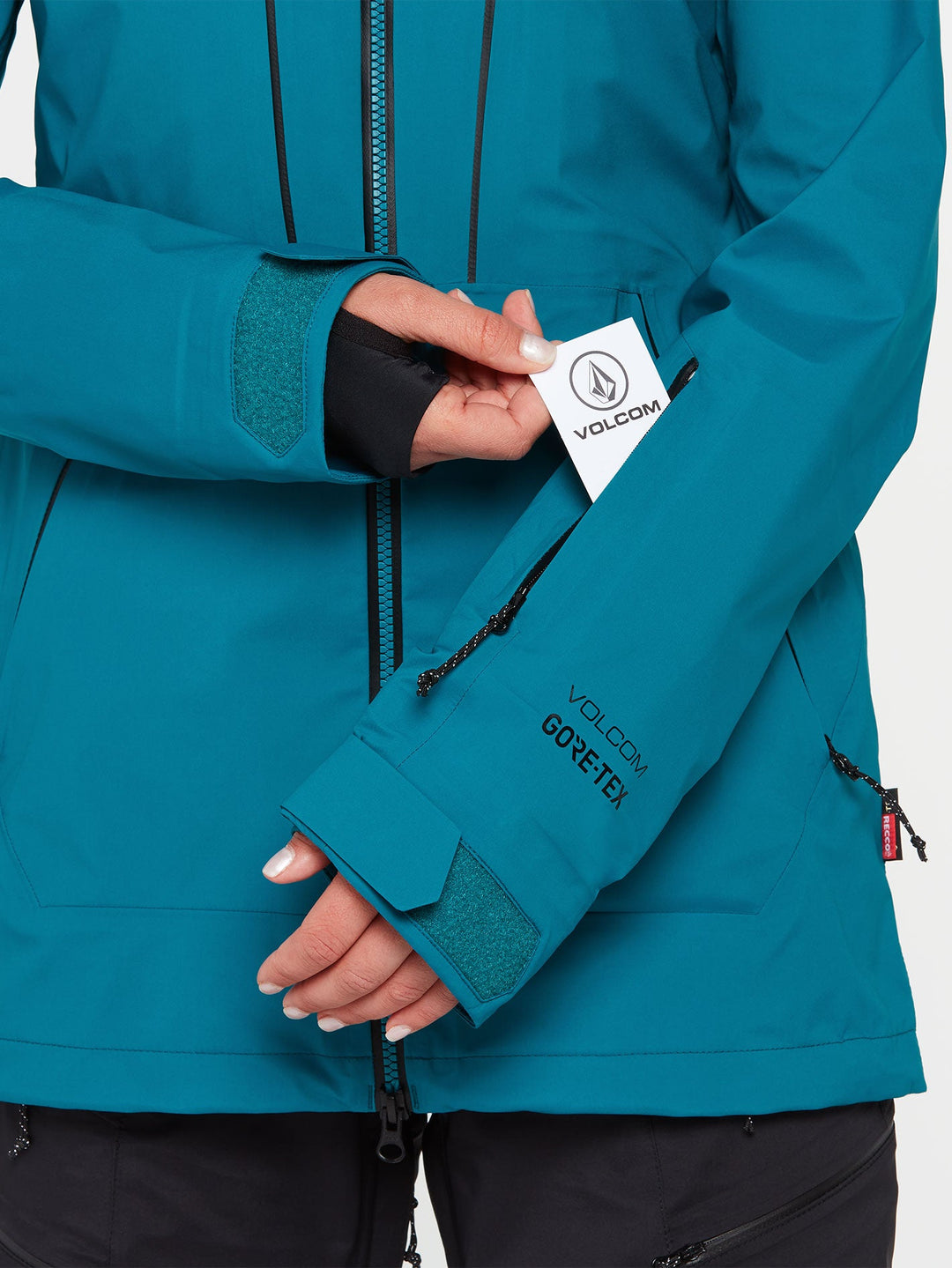 Volcom VS 3Layer Stretch Gore-Tex Jakki Glacier Blue Dömu