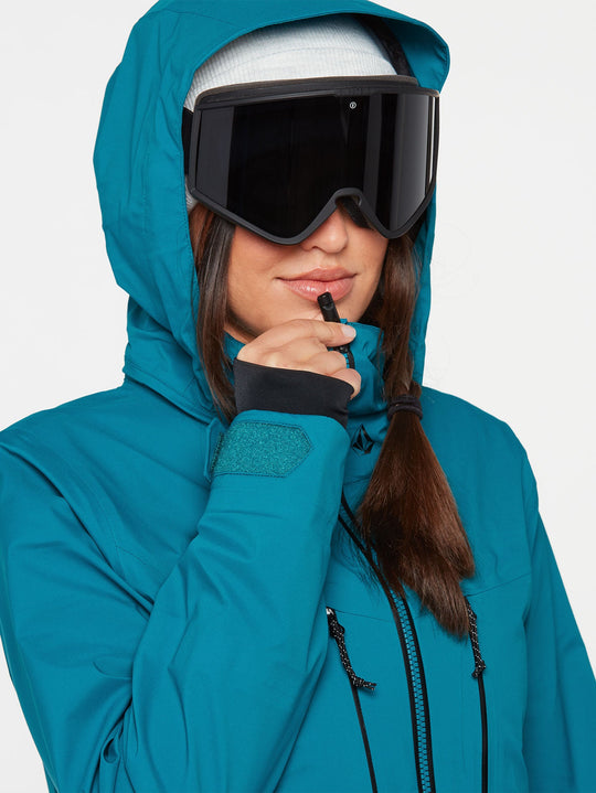 Volcom VS 3Layer Stretch Gore-Tex Jakki Glacier Blue Dömu