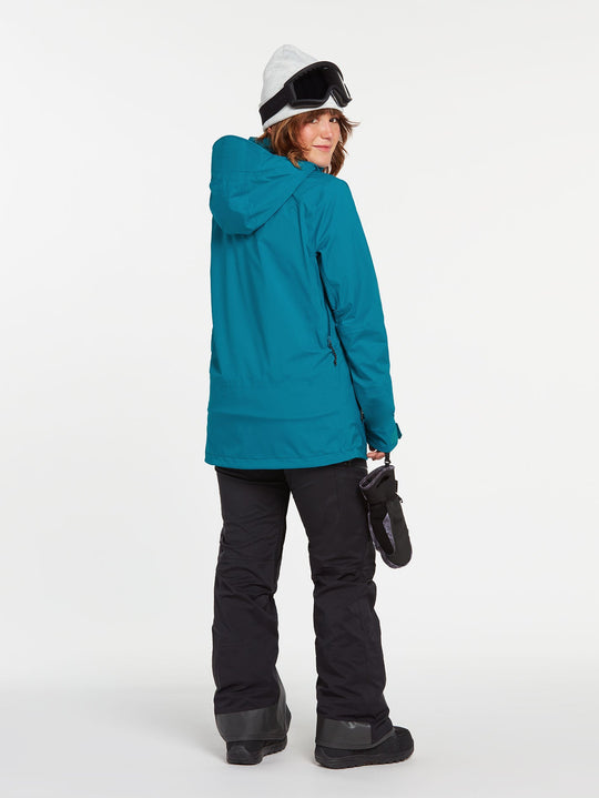 Volcom VS 3Layer Stretch Gore-Tex Jakki Glacier Blue Dömu
