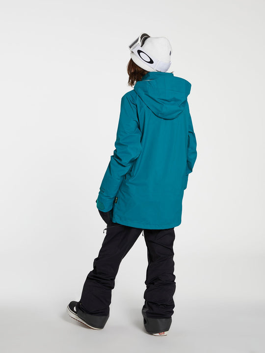 Volcom VS 3Layer Stretch Gore-Tex Jakki Glacier Blue Dömu