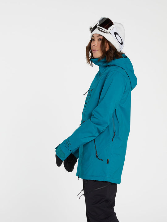 Volcom VS 3Layer Stretch Gore-Tex Jakki Glacier Blue Dömu