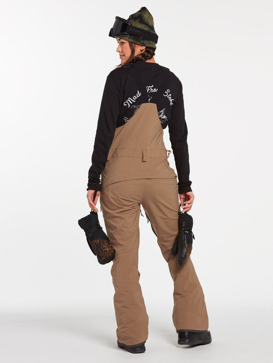Volcom Elm Stretch Gore-Tex Bib Overall Coffee Dömu