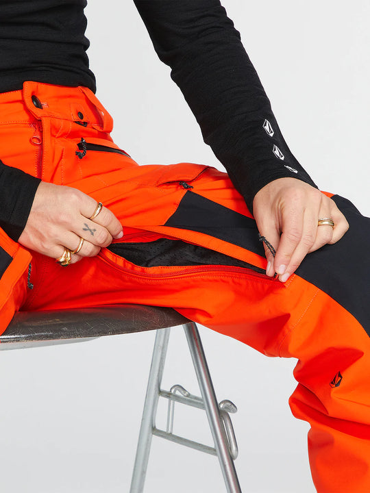 Volcom V.Co AT Stretch Gore-Tex Pant - Orange Shock