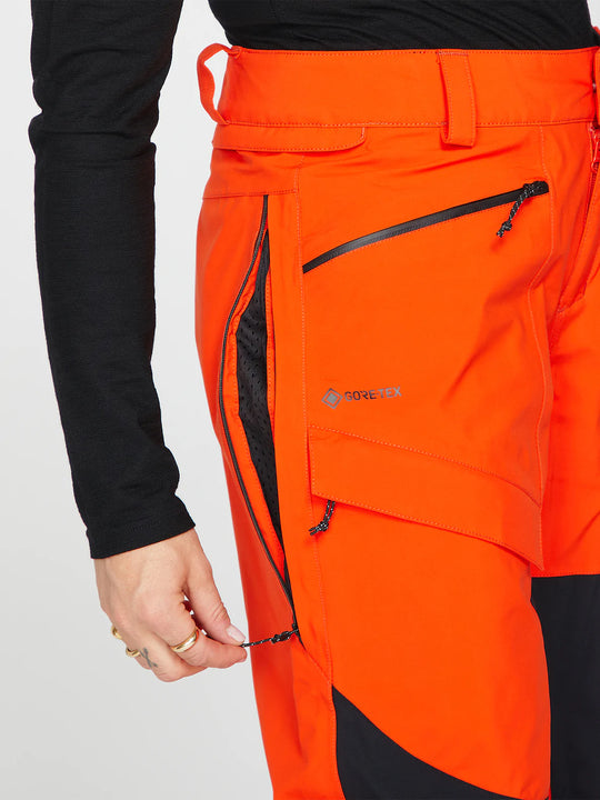 Volcom V.Co AT Stretch Gore-Tex Pant - Orange Shock