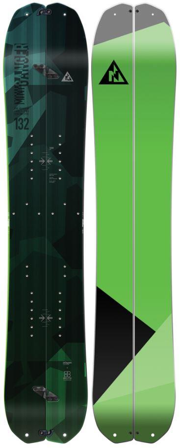 Nitro Miniganger 132 Krakka Splitboard pakki