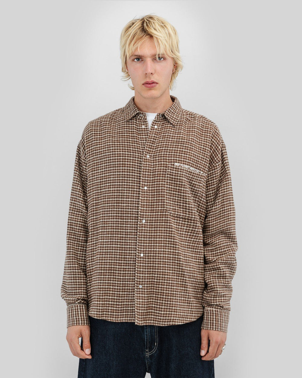Beyond Medals Checkered Shirt