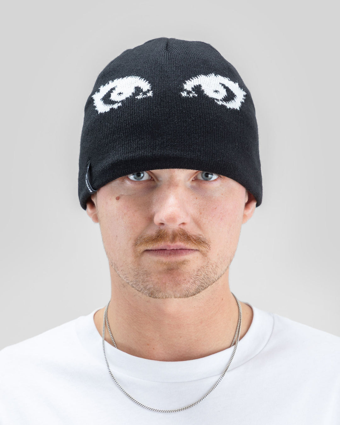 Beyond Medals Jacquard Beanie Eyes
