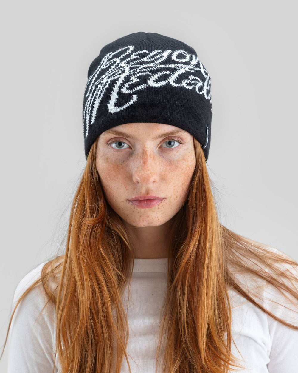 Beyond Medals Jacquard Beanie Logo