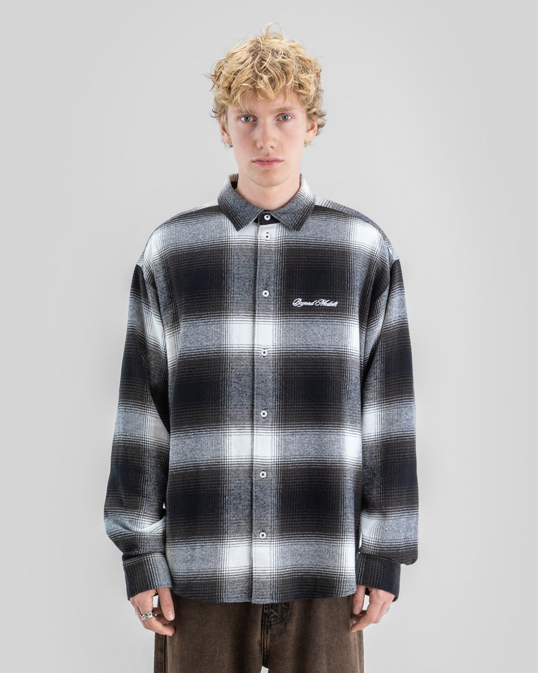 Beyond Medals Faded Check Shirt
