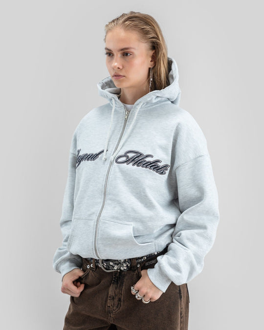 Beyond Medals Script Zip Hoodie