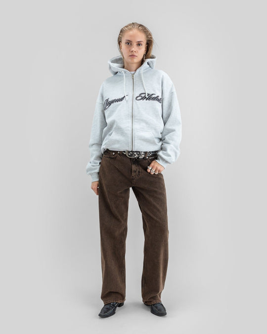 Beyond Medals Script Zip Hoodie