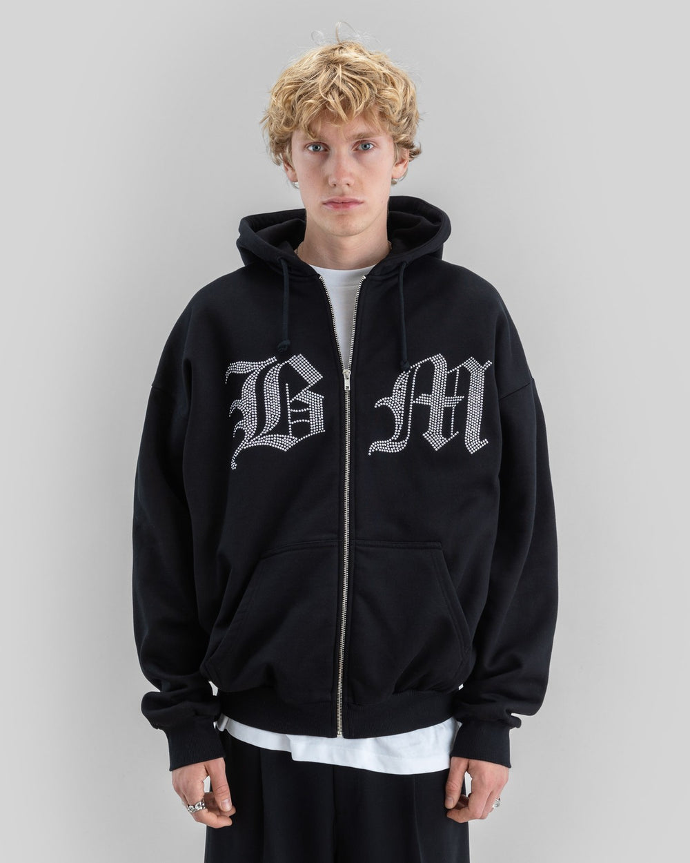 Beyond Medals Stone Zip Hoodie