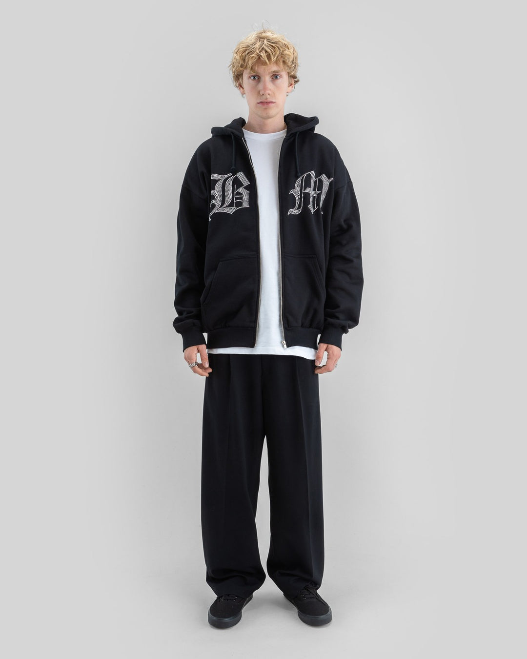 Beyond Medals Stone Zip Hoodie