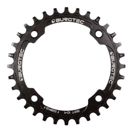 Burgtec 104mm BCD E-Bike Steel Thick Thin Chainring Bosch / Yamaha
