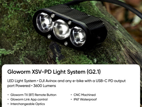 Gloworm XSV-PD Light System (G2.1) AVINOX (forpöntun)