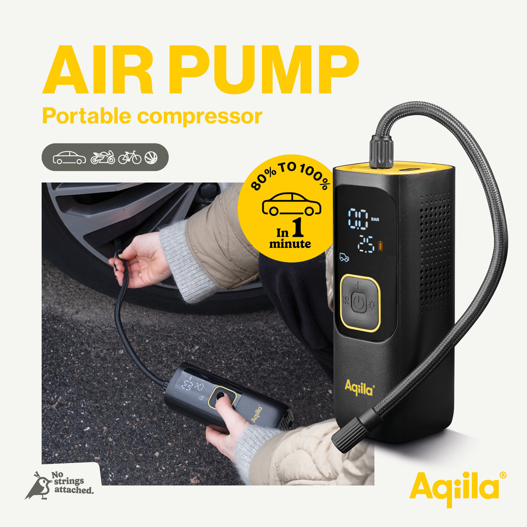 Aqiila Airbird C7 – Mini Loftpressa/Pumpa
