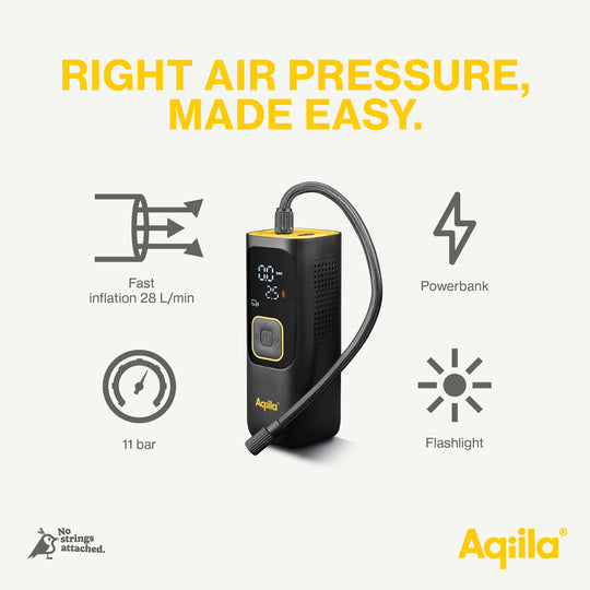 Aqiila Airbird C7 – Mini Loftpressa/Pumpa