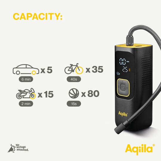 Aqiila Airbird C7 – Mini Loftpressa/Pumpa