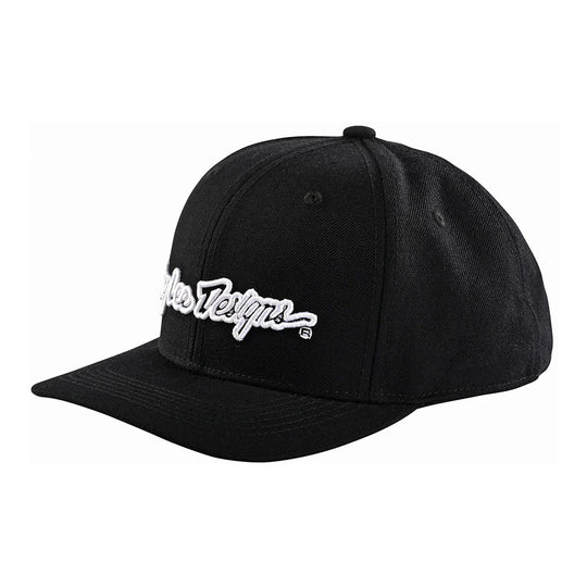 Troy Lee Designs Snapback Signature Logo Black