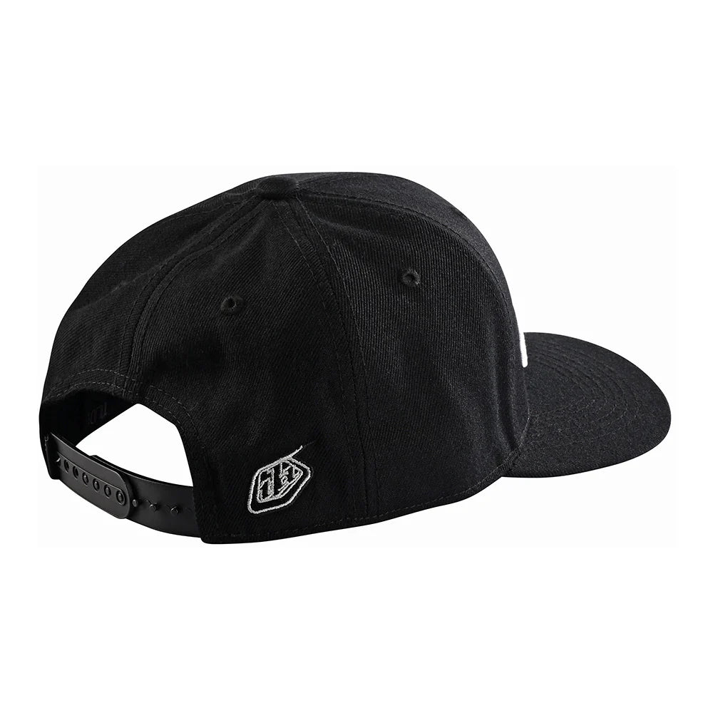 Troy Lee Designs Snapback Signature Logo Black