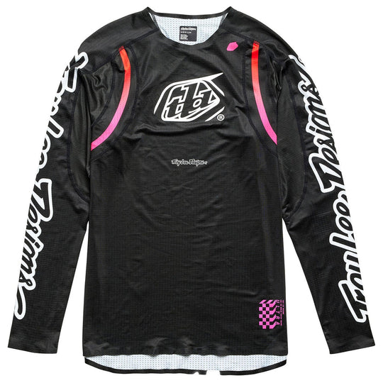 Troy Lee Designs Sprint Ultra Jersey Pinned Black