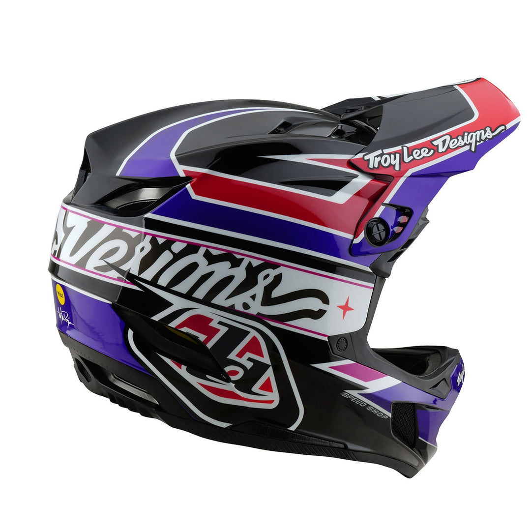 Troy Lee Designs D4 Mips Polyacrylite