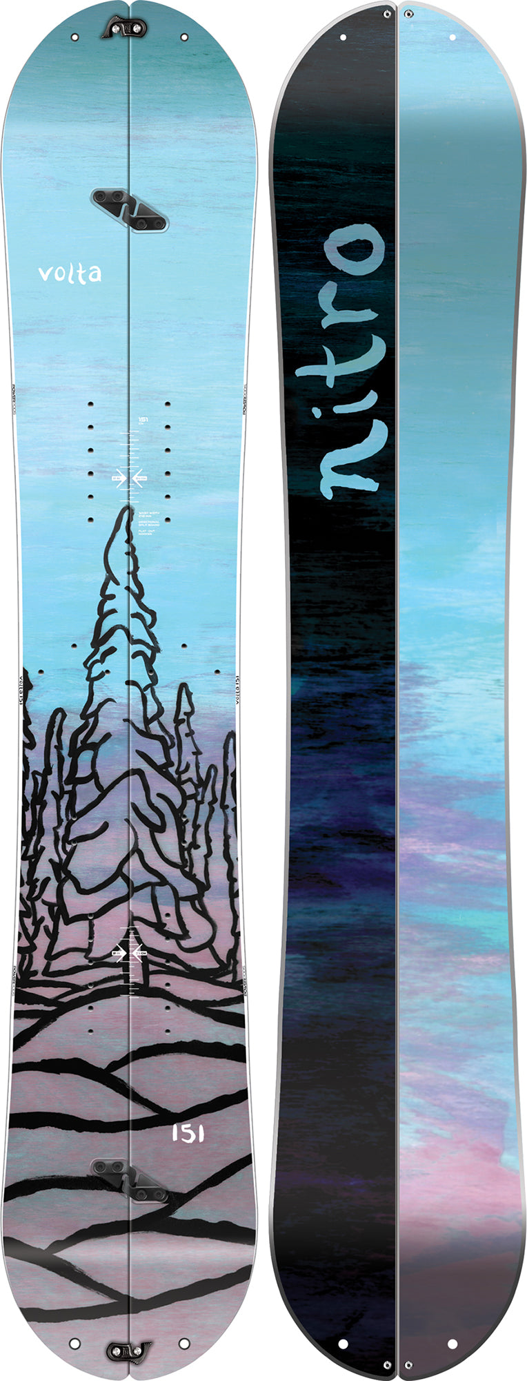 Nitro Volta Splitboard Kvenna